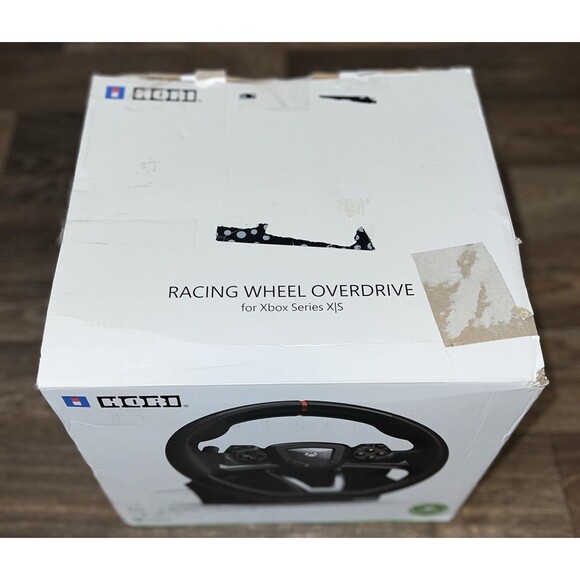 Hori Racing Wheel Overdrive Controller for Xbox Series X/S - Black (Damaged Box) - Picture 9 of 13